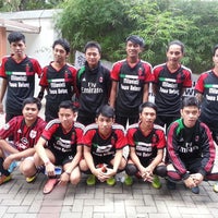 Photo taken at BYWI Futsal by agasthon e. on 3/30/2013