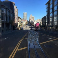 Photo taken at California Cable Car Turnaround-West by David John S. on 11/27/2015