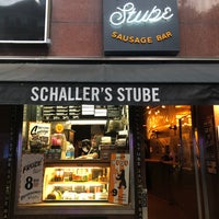 Foto diambil di Schaller&#39;s Stube Sausage Bar oleh G P. pada 7/23/2020