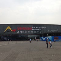 Photo taken at Shanghai New International Expo Center by Fib on 4/29/2013