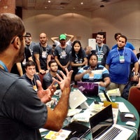 Photo taken at Startup Weekend Rio by Alexandre G. on 11/24/2013