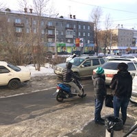 Photo taken at Сбербанк by Alexander V. on 2/18/2014