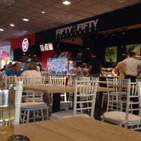 Photo taken at Fifty Fifty by Vicko M. on 8/3/2014
