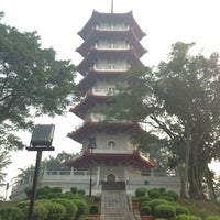 Photo taken at Pagoda, Chinese Garden by Amrith S. on 6/19/2013
