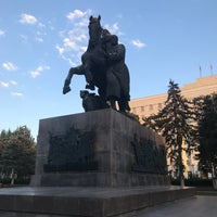 Photo taken at Памятник Первой конной армии by Maria V. on 7/3/2018