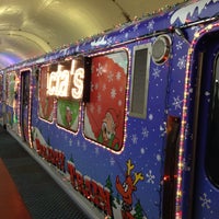 Photo taken at CTA Holiday Train by Laura M. on 12/12/2014
