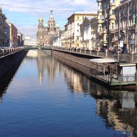 Photo taken at Griboyedov Canal by Vera P. on 4/28/2013