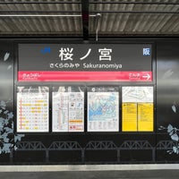 Photo taken at Sakuranomiya Station by Yue P. on 4/16/2023