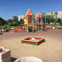 Photo taken at Детская Площадка В Яблоневом Саду by Lerk🐙 on 6/24/2016
