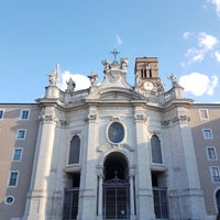 Photo taken at Basilica di Santa Croce in Gerusalemme by Kristina K. on 1/11/2019