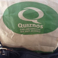Photo taken at Quiznos by Lucia Q. on 7/5/2013