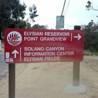 Photo taken at Elysian Park Reservoir by Corey P. on 12/19/2013