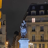 Photo taken at Statue de Louis XIV by Payal L. on 1/30/2020