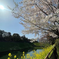 Photo taken at Hanzomon Gate by Emi W. on 4/13/2024