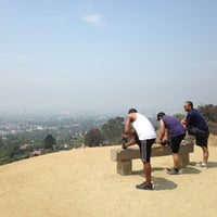 Photo taken at In Memory Of Max Leavitt Bench - Runyon Canyon by jamie l s. on 7/5/2013