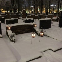 Photo taken at Helsingin ortodoksinen hautausmaa by Moster on 12/24/2014
