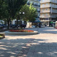 Photo taken at Κεντρική Πλατεία Τρικάλων by Dimitris S. on 7/21/2017
