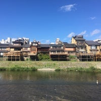 Photo taken at Kamo River by Reina N. on 9/4/2016