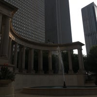 Photo taken at Millennium Monument in Wrigley Square by Jen on 8/8/2018