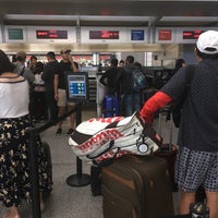 Photo taken at Cathay Pacific Check-in by Conor M. on 6/20/2018