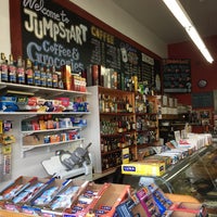 Foto diambil di Jump Start Coffee &amp;amp; Grocery oleh Conor M. pada 6/10/2018