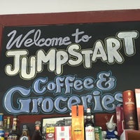 Foto diambil di Jump Start Coffee &amp;amp; Grocery oleh Conor M. pada 3/14/2018