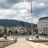 Photo taken at Macedonia Square by Conor M. on 7/29/2018