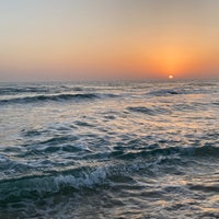 Photo taken at Praia de Faro by Julieta R. on 10/7/2023