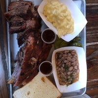 Photo taken at Augie&amp;#39;s Alamo City BBQ Steakhouse by Pedro B. on 1/20/2020