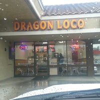Photo taken at Dragon Loco Chinese Mexican Fusion by Sef on 1/25/2013