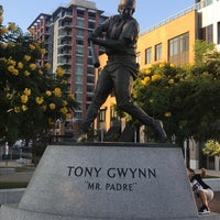 Photo taken at Tony Gwynn Statue by Cherris W. on 8/15/2018