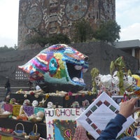 Photo taken at Mega Ofrenda UNAM 2012 by Irving C. on 11/1/2012