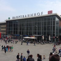 Photo taken at Köln Hauptbahnhof by Chris on 5/8/2013