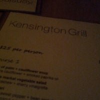 Photo taken at Kensington Grill by Dante M. on 1/17/2013