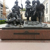 Photo taken at Памятник основателям крепости Дмитрия Ростовского by Sulaymon I. on 8/28/2013