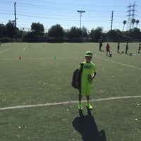 Photo taken at Griffith Park - Artificial Turf Soccer Field by Rick S. on 6/20/2016