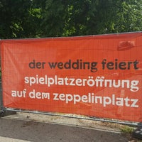 Photo taken at Spielplatz am Zeppelinplatz by Alexander H. on 5/28/2016