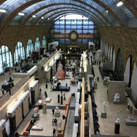 Photo taken at Musee d&amp;#39;Orsay - Exposition Baltard by Paula F. on 1/17/2013