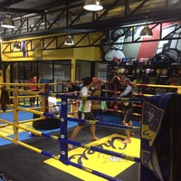 Photo taken at Cheeks Boxing Club by BEST P. on 5/18/2016