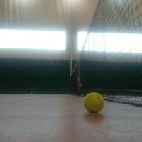 Photo taken at Теннисный центр «Ланской» by Slava F. on 4/29/2016