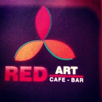 Photo taken at Red Art Cafè by TheBigGayAl on 4/4/2013