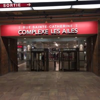 Photo taken at Complexe Les Ailes by E B. on 3/26/2016