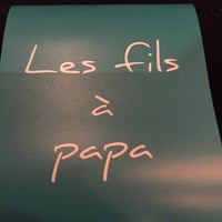 Photo taken at Les Fils à Papa by Loïc . on 3/18/2015