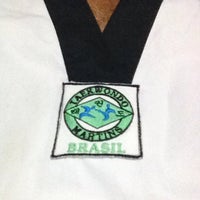 Photo taken at Aula de Taekwondo Prof. Allan Corrêa by Bruno S. on 2/6/2014