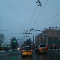 Photo taken at перекресток Ершова и Гвардейская by Natalia K. on 12/2/2013