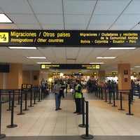 Photo taken at Jorge Chávez International Airport (LIM) by Oscar Y. on 3/16/2015