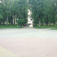Photo taken at Сквер им. 1905 года by Андрей Б. on 5/28/2013
