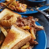 Photo taken at MOJO Old City BBQ by Robert on 7/23/2018