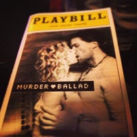 Photo taken at Murder Ballad At Union Square Theatre by Andrew S. on 6/9/2013