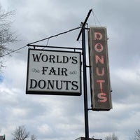 Photo taken at World&amp;#39;s Fair Donuts by Erik R. on 4/3/2019